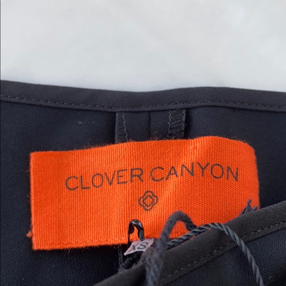 Clover Canyon Pleated short/skort in black size XS - Picture 8 of 11